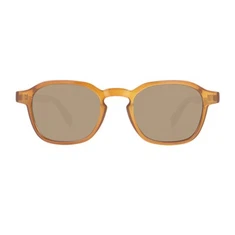 Geometriniai plastikiniai metaliniai unisex akiniai nuo saulės